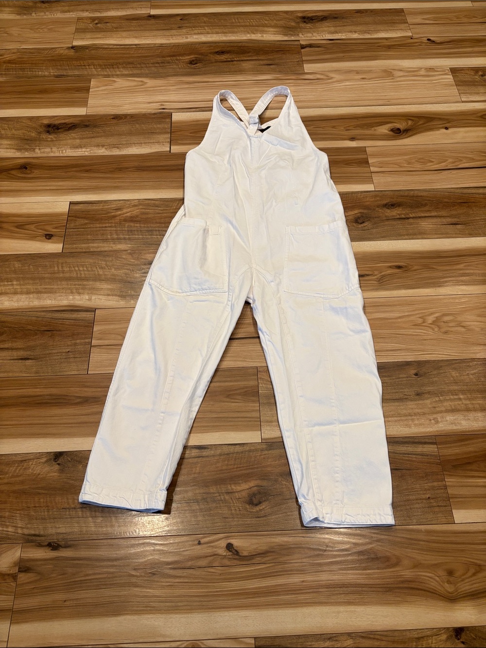 White We The FREE Women's Utility Overalls